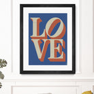 Retro Love by Andreas Magnusson on GIANT ART - illustration love