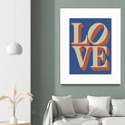 Retro Love by Andreas Magnusson on GIANT ART - illustration love