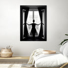 Letting In Daylight by Andreas Magnusson on GIANT ART - illustration black and white