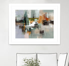 Green by Sage Rust on GIANT ART - cheney black abstract julia cheney