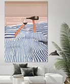 Morning Wine 3 by Flow Line on GIANT ART - illustration woman