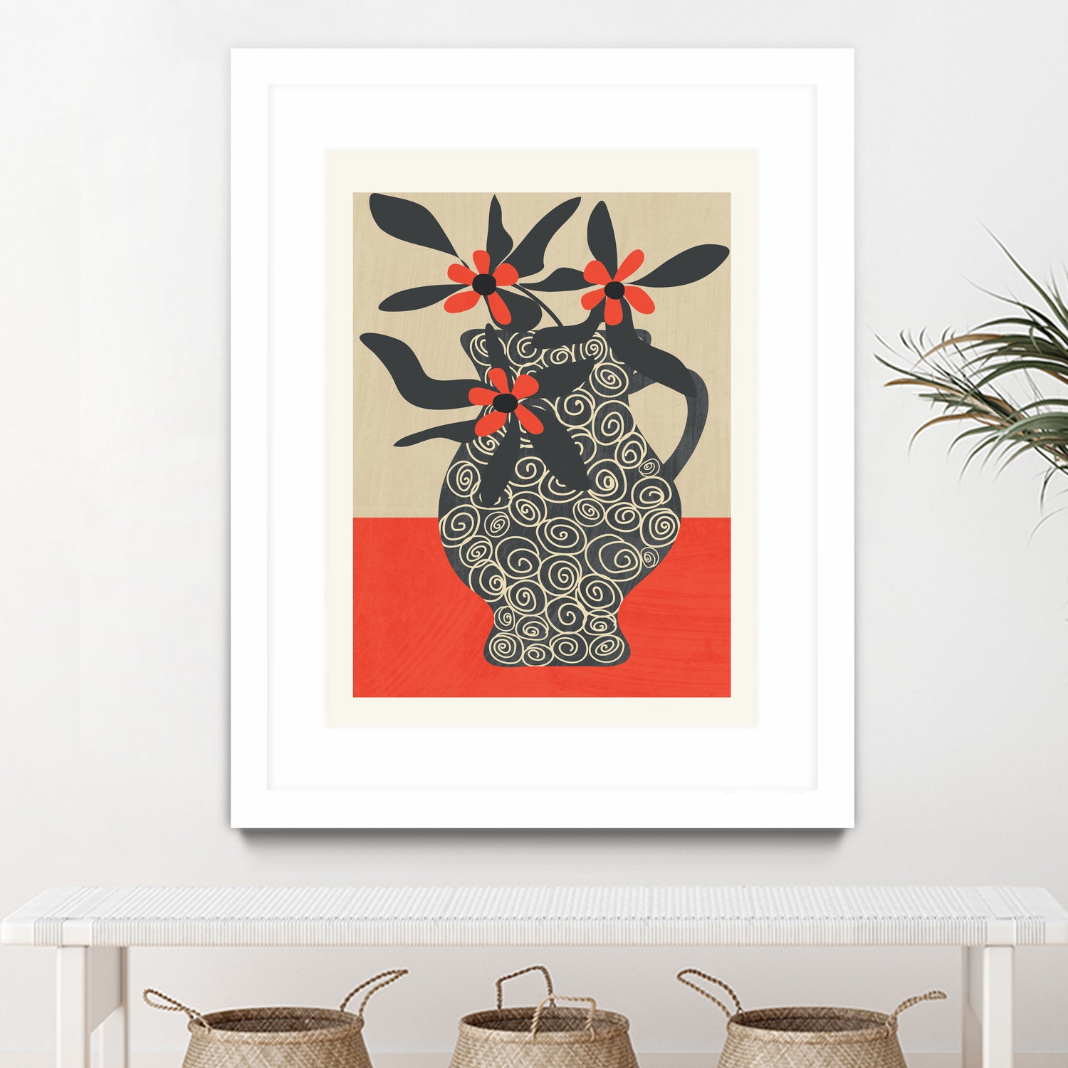 Modern Bloom by Flow Line on GIANT ART - illustration abstract