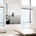Jumping From a Boat by Andreas Magnusson on GIANT ART - photography boat