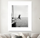 Jumping From a Boat by Andreas Magnusson on GIANT ART - photography boat