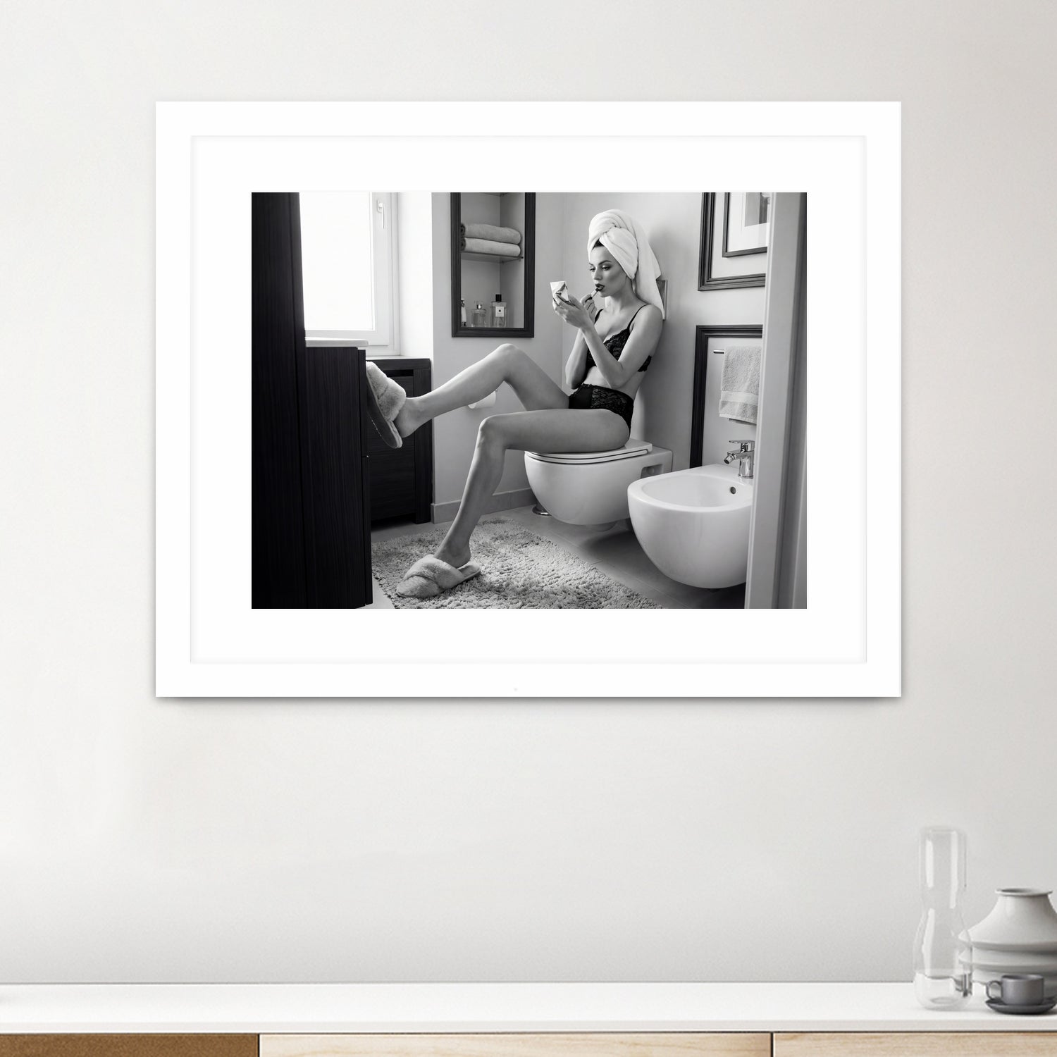 Getting Ready for the Party by Andreas Magnusson on GIANT ART - photography make up