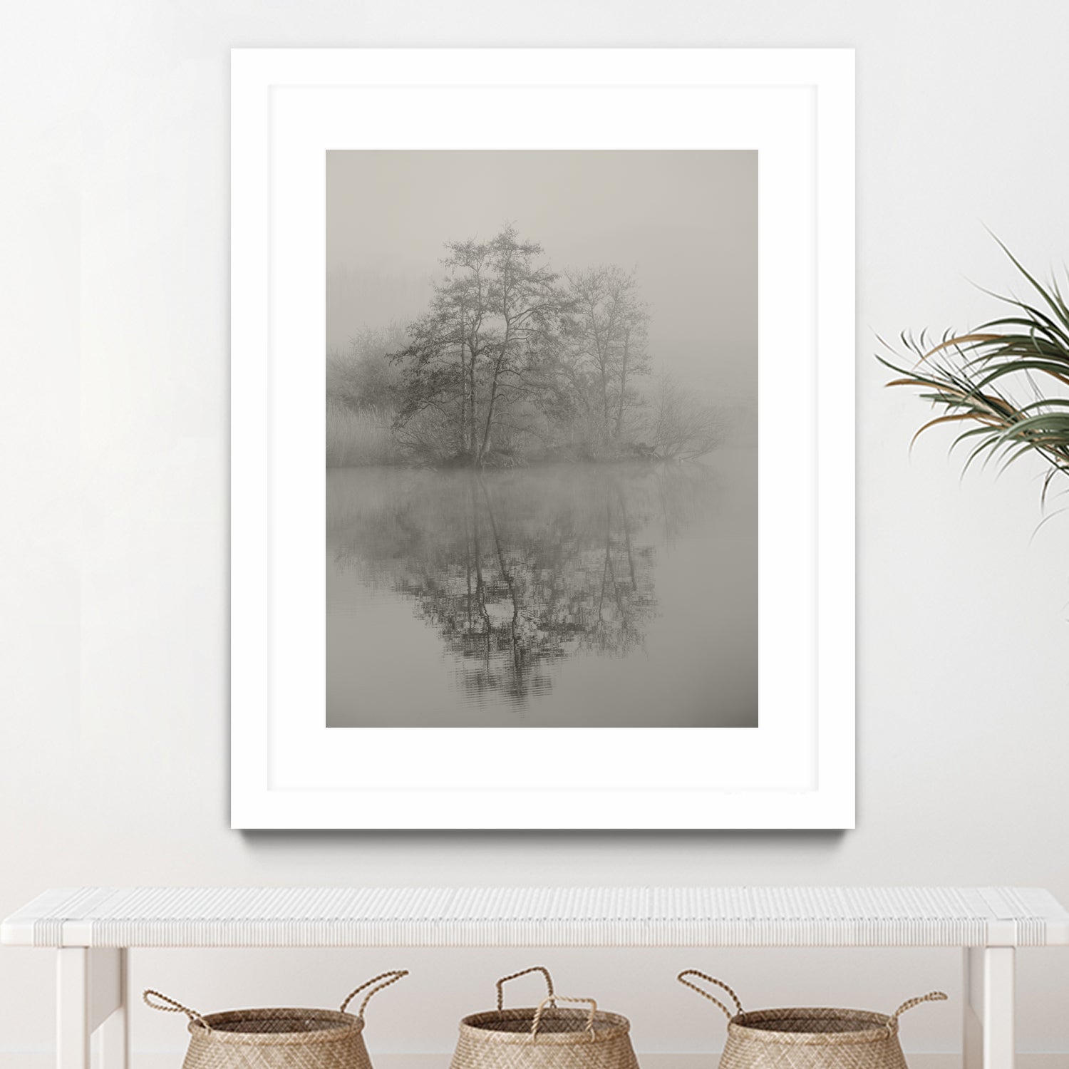 Swan lake by By PEJ on GIANT ART -  botanical 