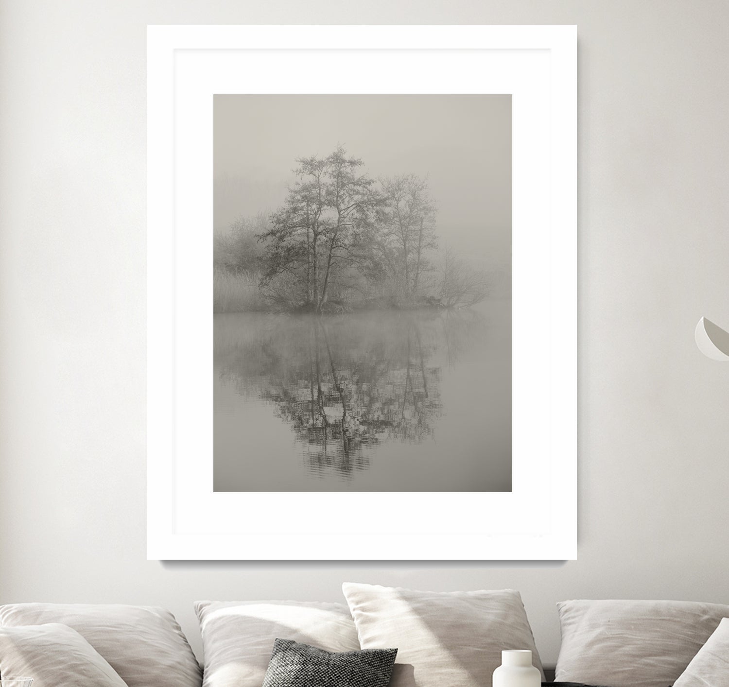Swan lake by By PEJ on GIANT ART -  botanical 
