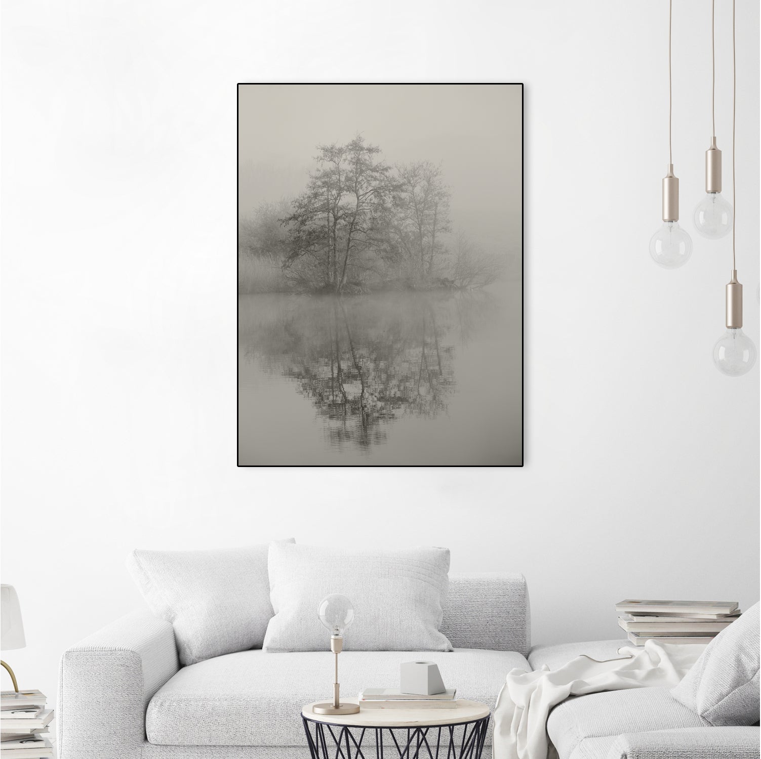 Swan lake by By PEJ on GIANT ART -  botanical 