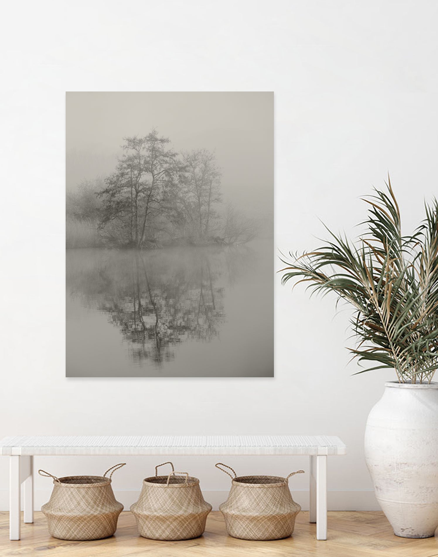Swan lake by By PEJ on GIANT ART -  botanical 