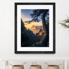 Forests towering over endless mountains by Yuan Cui on GIANT ART -  photography 