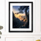 Forests towering over endless mountains by Yuan Cui on GIANT ART -  photography 