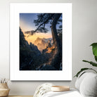 Forests towering over endless mountains by Yuan Cui on GIANT ART -  photography 