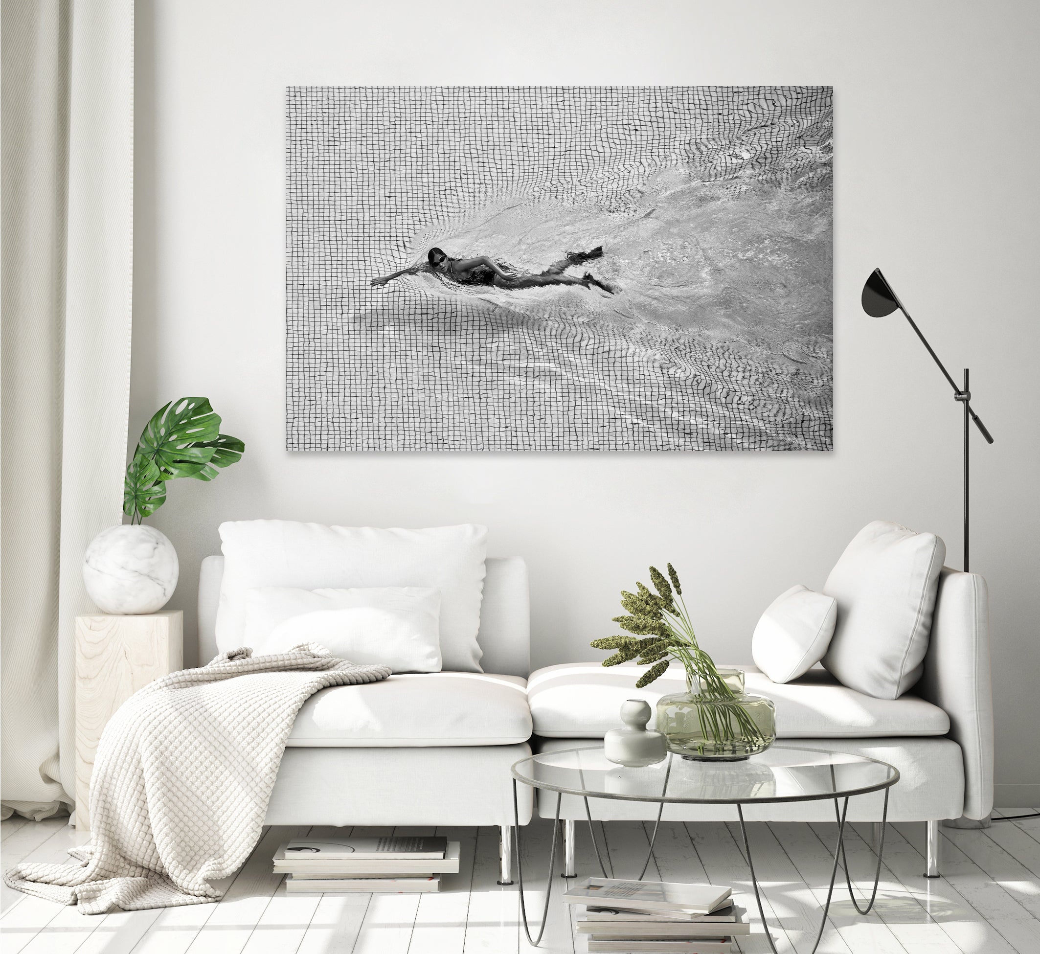 Breaking the net by C.S. on GIANT ART - photography swim