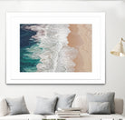 Where the Ocean Ends... by Andreas on GIANT ART - green landscape ocean