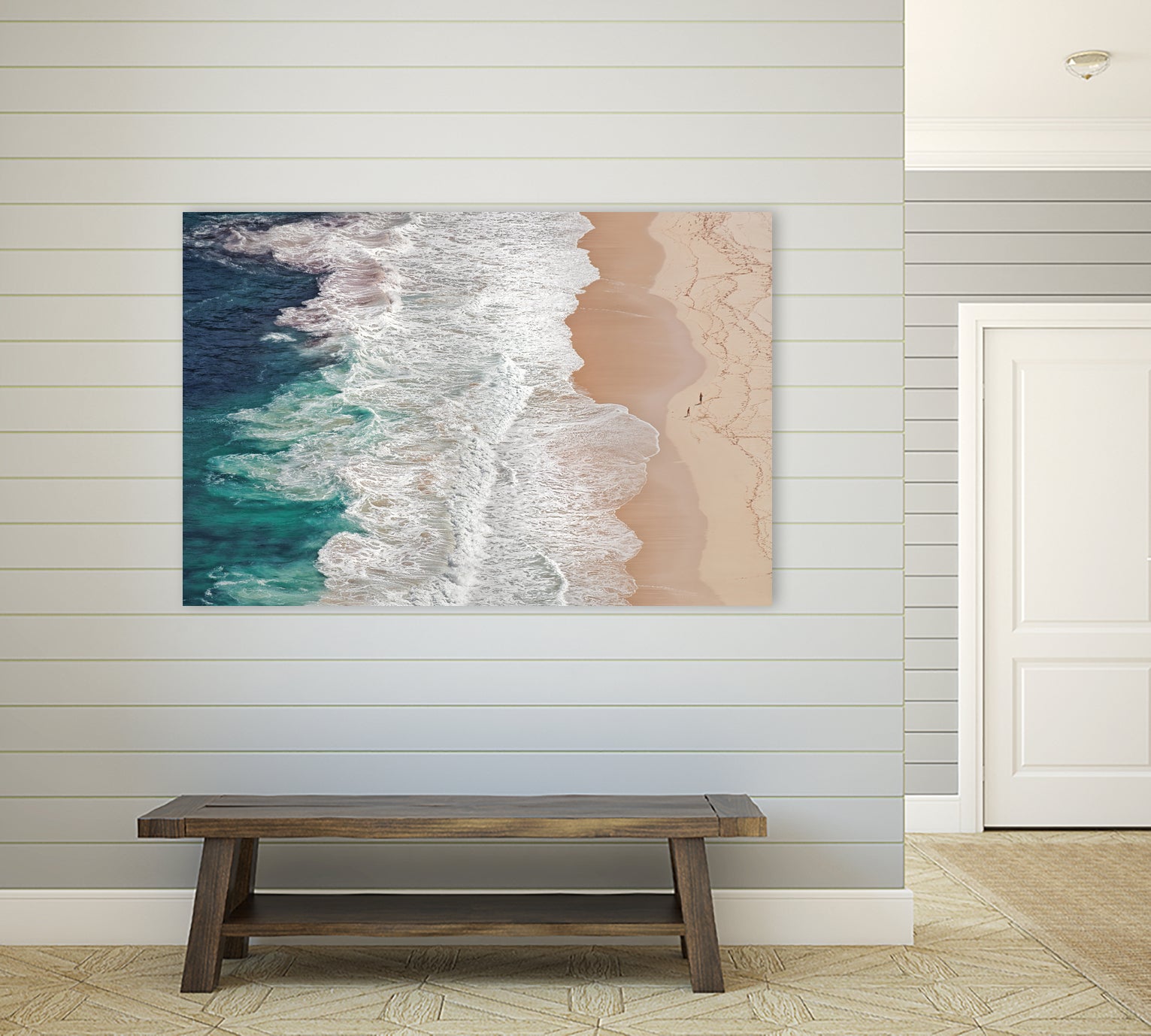 Where the Ocean Ends... by Andreas on GIANT ART - green landscape ocean