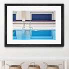 swimming by Renate on GIANT ART - abstract indoor