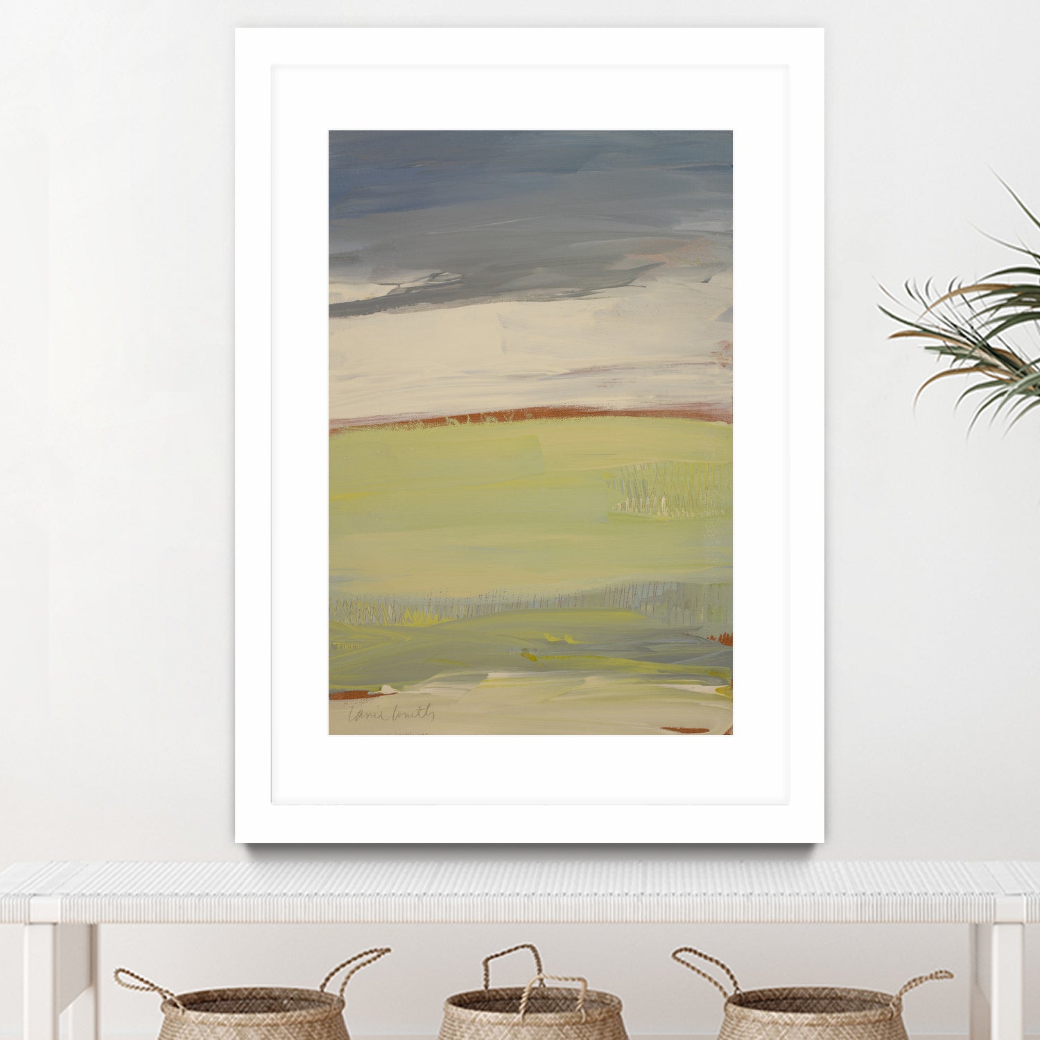 Flatlands I by Lanie Loreth on GIANT ART - abstract flatlands