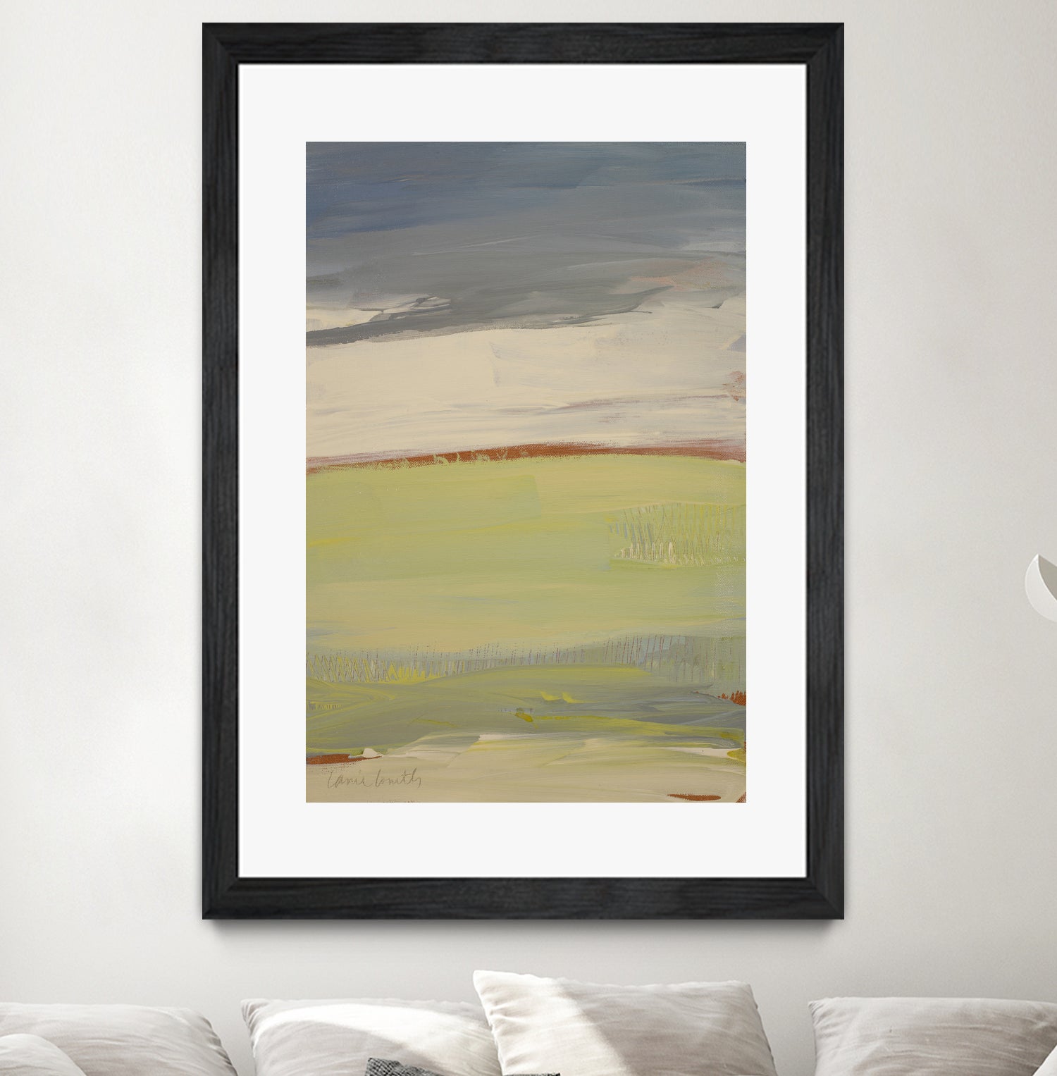 Flatlands I by Lanie Loreth on GIANT ART - abstract flatlands