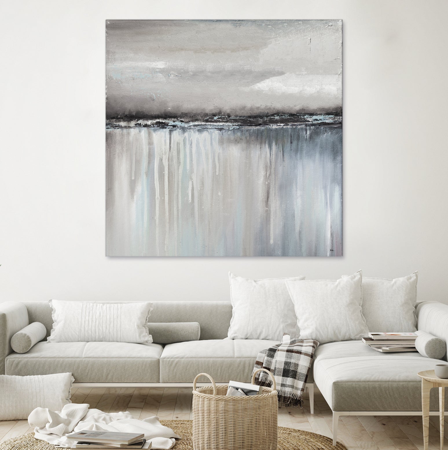 Muted Paysage I by Patricia Pinto on GIANT ART - abstract muted