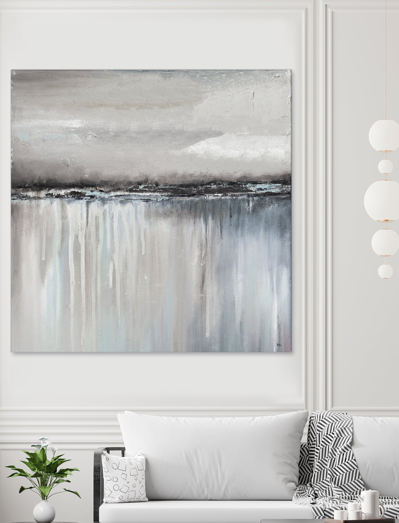 Muted Paysage I by Patricia Pinto on GIANT ART - abstract muted