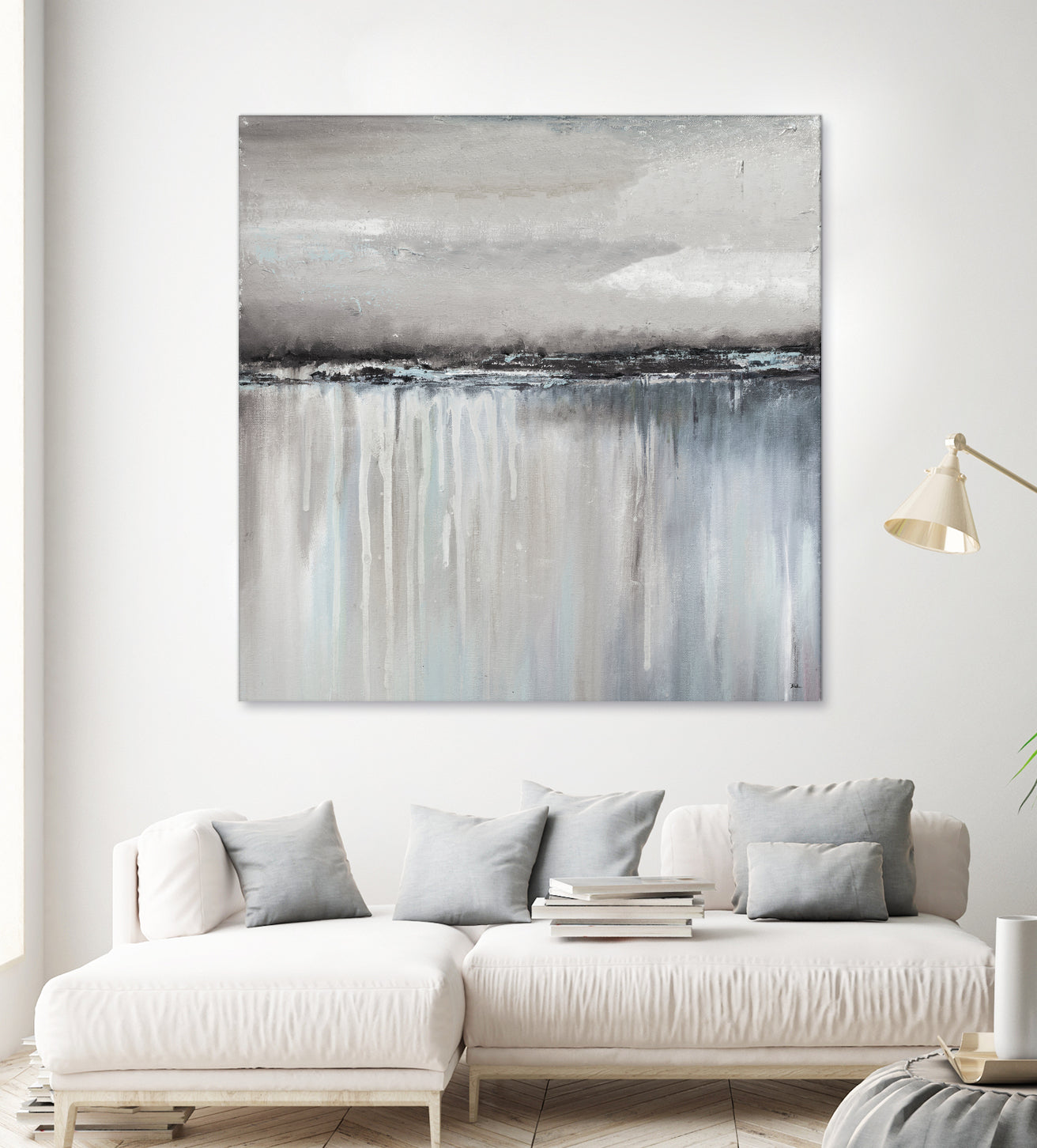 Muted Paysage I by Patricia Pinto on GIANT ART - abstract muted