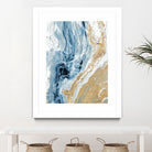 Blue Quartz Top by Susan Bryant on GIANT ART - photography blue