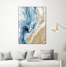 Blue Quartz Top by Susan Bryant on GIANT ART - photography blue