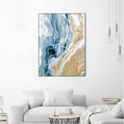 Blue Quartz Top by Susan Bryant on GIANT ART - photography blue