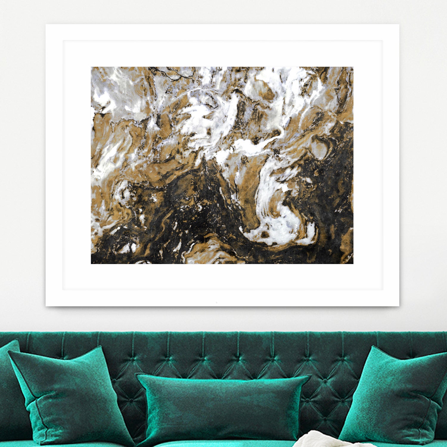 Golden Mix by Susan Bryant on GIANT ART - abstract abstract