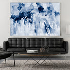 Blueberry Splatter Abstract by Kat Papa on GIANT ART - abstract blueberry