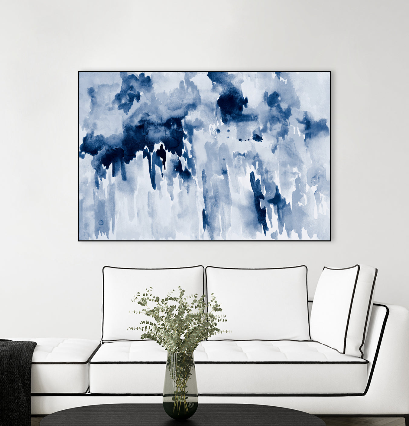 Blueberry Splatter Abstract by Kat Papa on GIANT ART - abstract blueberry