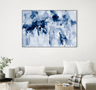 Blueberry Splatter Abstract by Kat Papa on GIANT ART - abstract blueberry