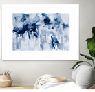 Blueberry Splatter Abstract by Kat Papa on GIANT ART - abstract blueberry