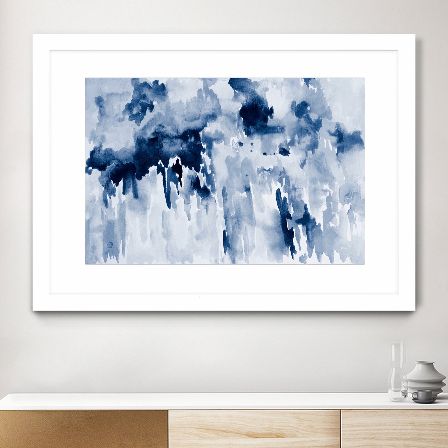 Blueberry Splatter Abstract by Kat Papa on GIANT ART - abstract blueberry