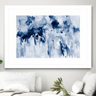 Blueberry Splatter Abstract by Kat Papa on GIANT ART - abstract blueberry