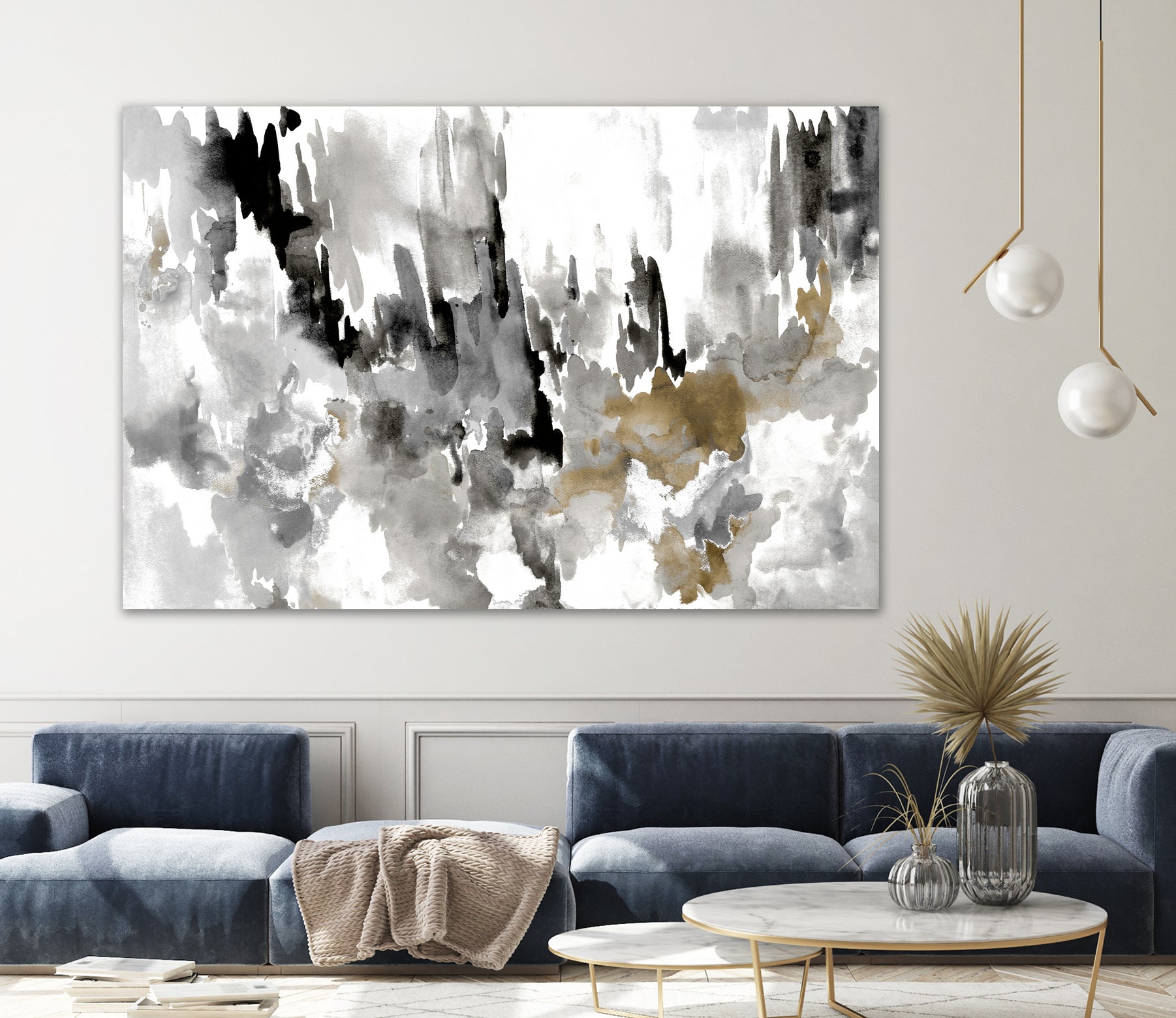 Neutral Splatter by Kat Papa on GIANT ART - abstract neutral