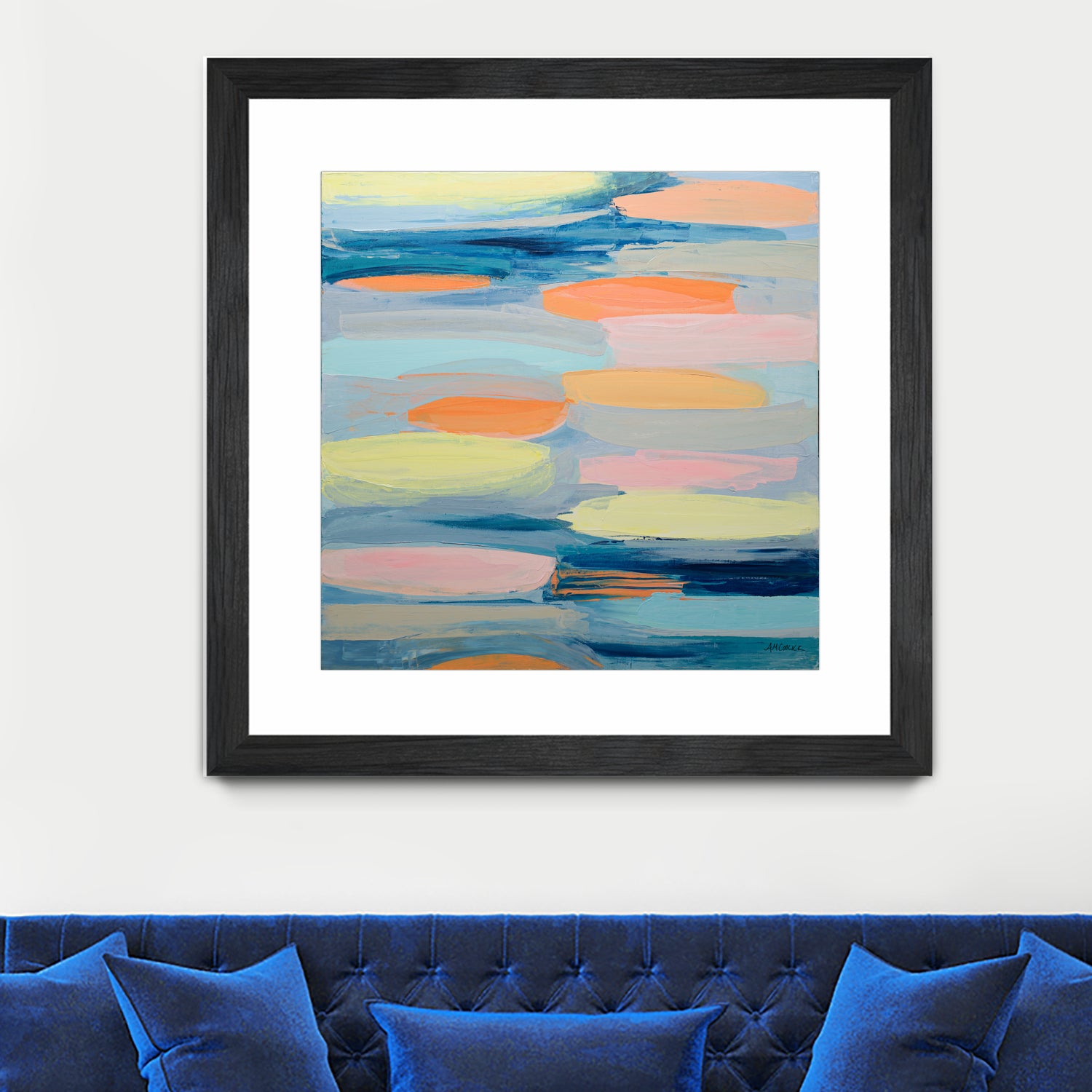 Just Peachy by Ann Marie Coolick on GIANT ART - abstract just