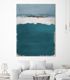 Deep Blue Sea Abstract by Lanie Loreth on GIANT ART - abstract deep