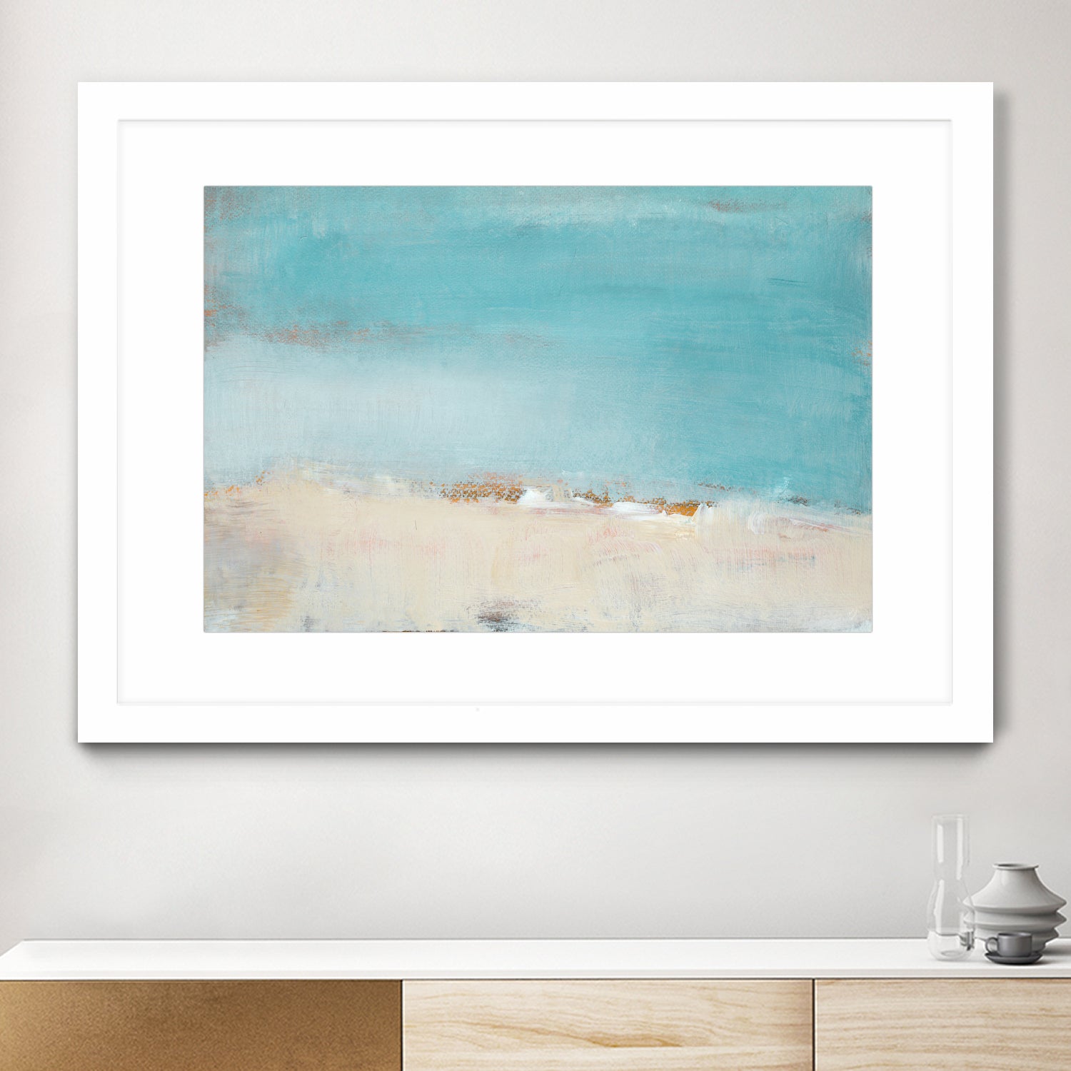 Sea Dreams Muted by Lanie Loreth on GIANT ART - abstract sea