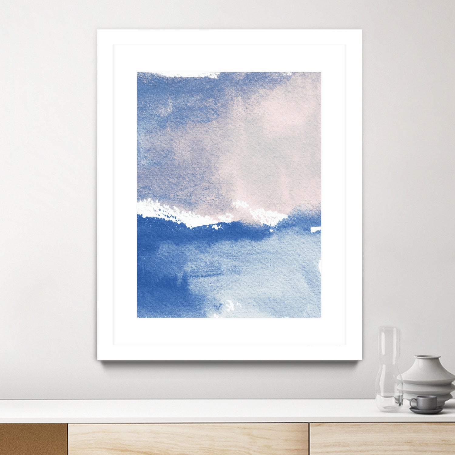 Blue Skies by Elizabeth Medley on GIANT ART - abstract abstract