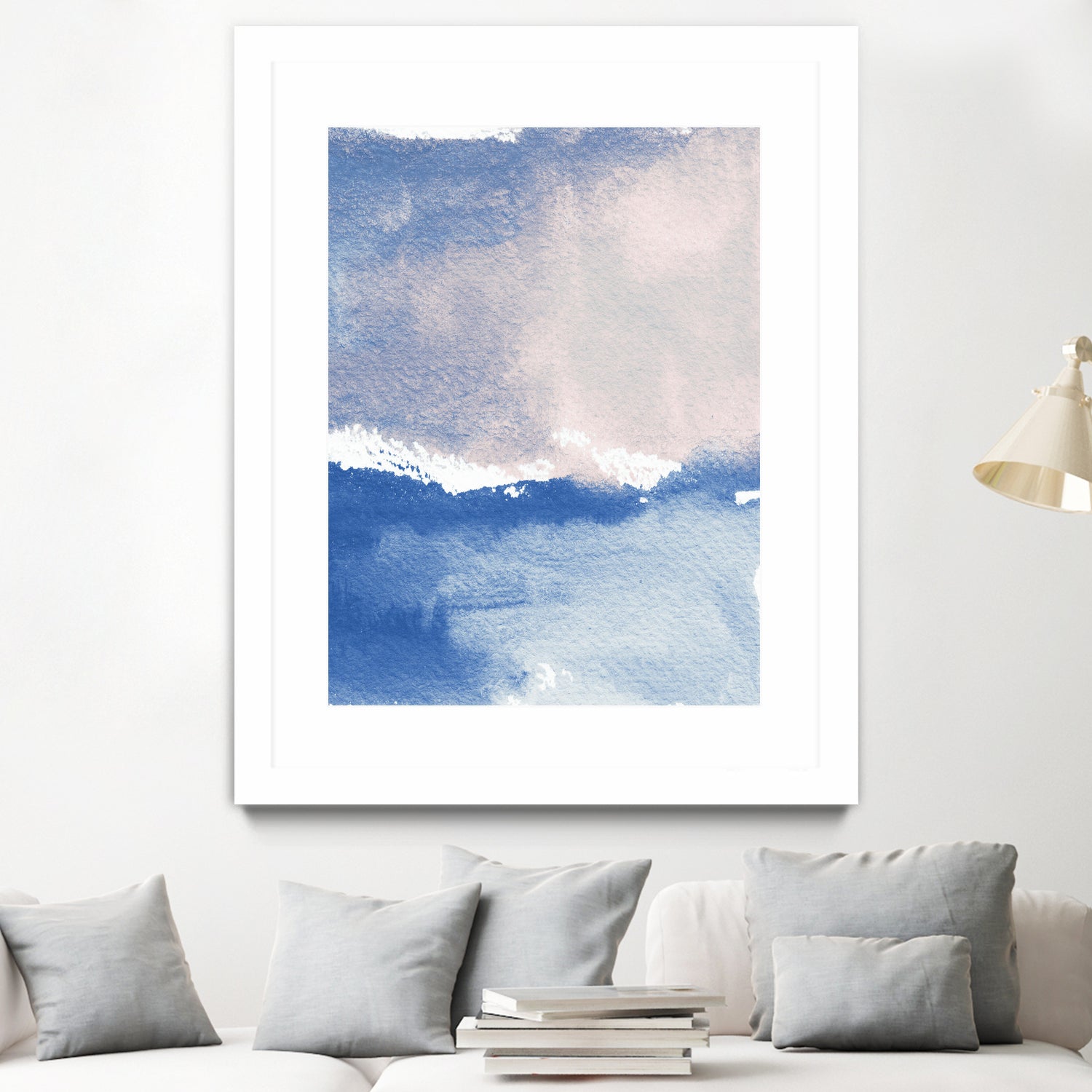 Blue Skies by Elizabeth Medley on GIANT ART - abstract abstract