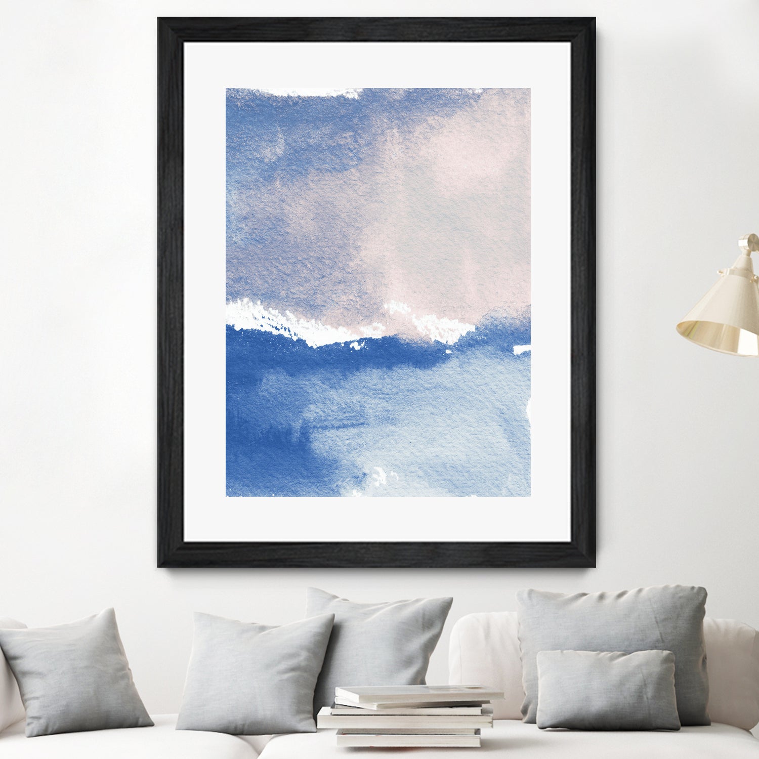 Blue Skies by Elizabeth Medley on GIANT ART - abstract abstract