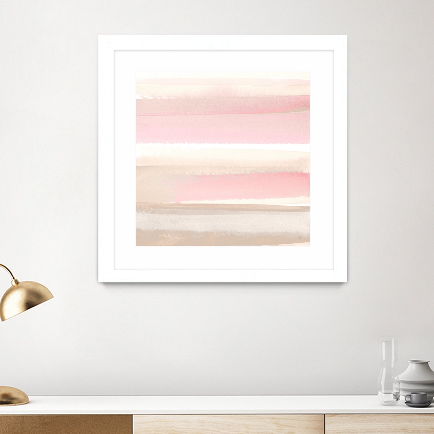 Blush Pasture II by Lanie Loreth on GIANT ART - abstract blush