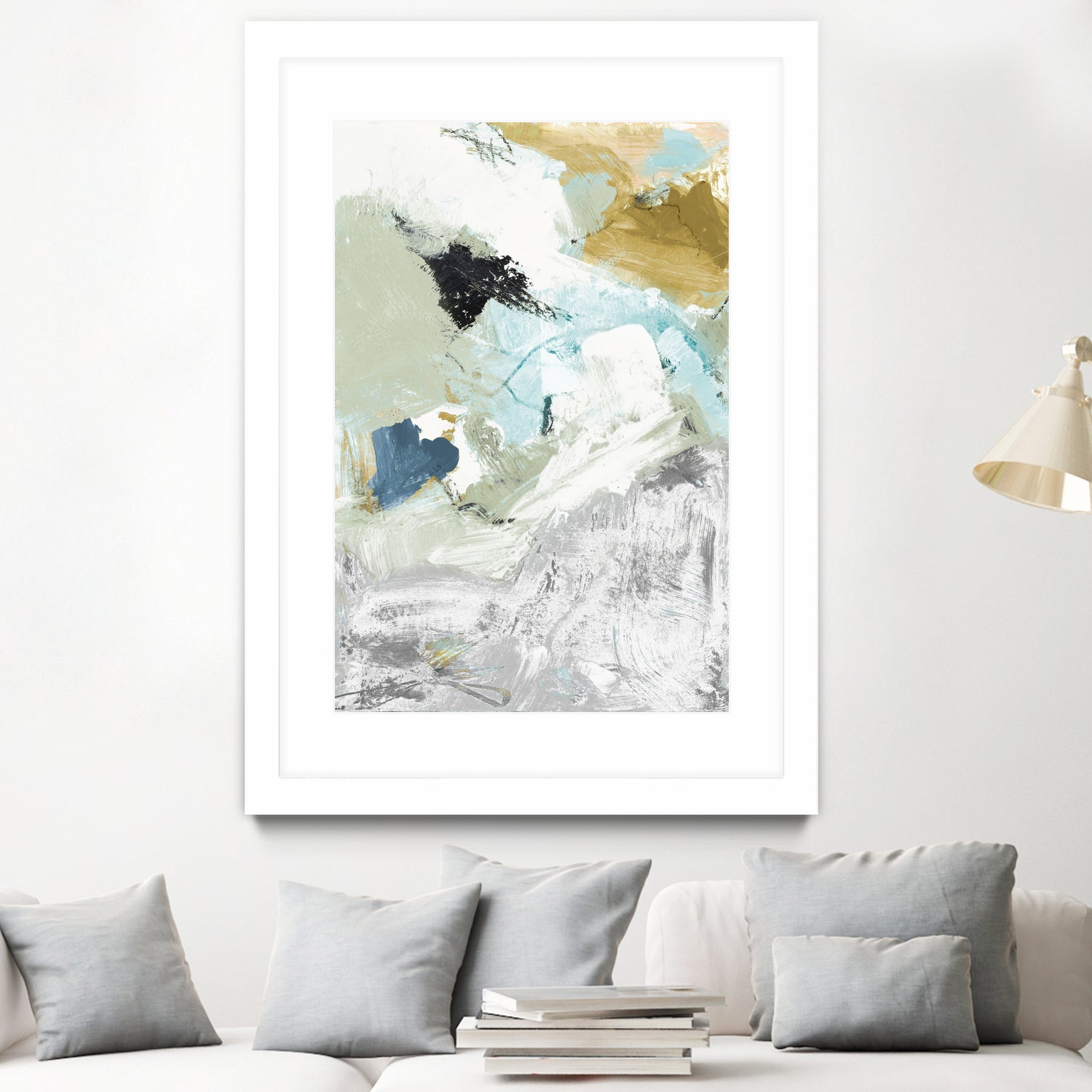 Winter Blues II by Lanie Loreth on GIANT ART - abstract winter