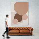 Fresh Shapes In Brown by Patricia Pinto on GIANT ART - abstract abstract