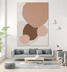 Fresh Shapes In Brown by Patricia Pinto on GIANT ART - abstract abstract