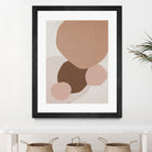 Fresh Shapes In Brown by Patricia Pinto on GIANT ART - abstract abstract