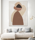 Mid-century In Brown I by Patricia Pinto on GIANT ART - abstract abstract