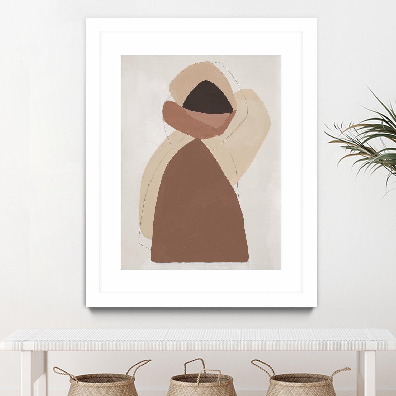 Mid-century In Brown I by Patricia Pinto on GIANT ART - abstract abstract