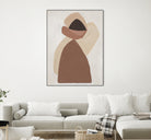 Mid-century In Brown I by Patricia Pinto on GIANT ART - abstract abstract